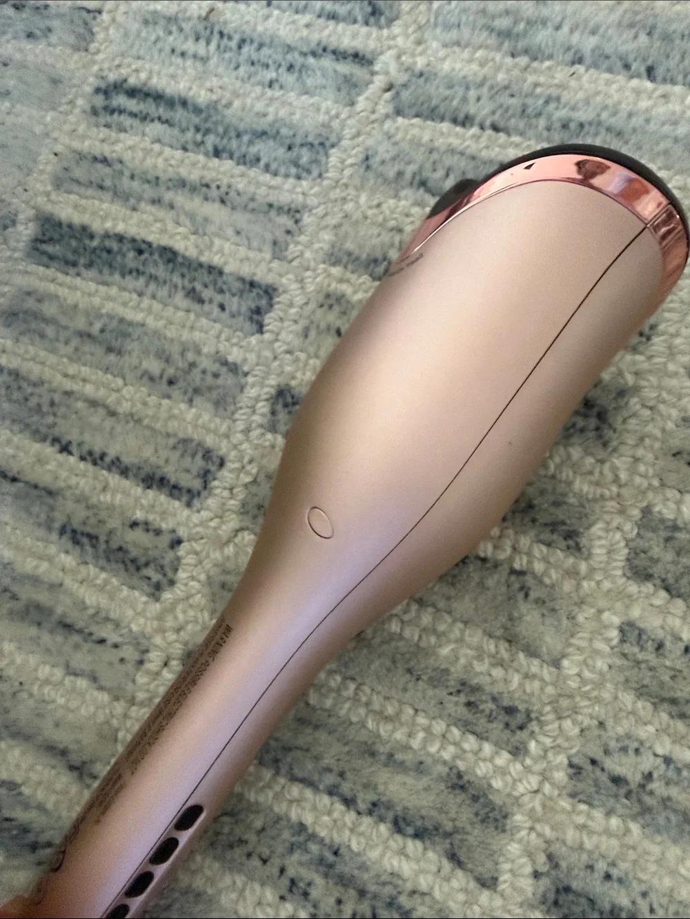Chi Rose Gold Automatic Hair Curler with Digital Temperature Display